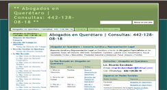 Desktop Screenshot of abogadosenqueretaro.com