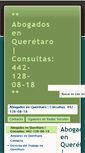 Mobile Screenshot of abogadosenqueretaro.com